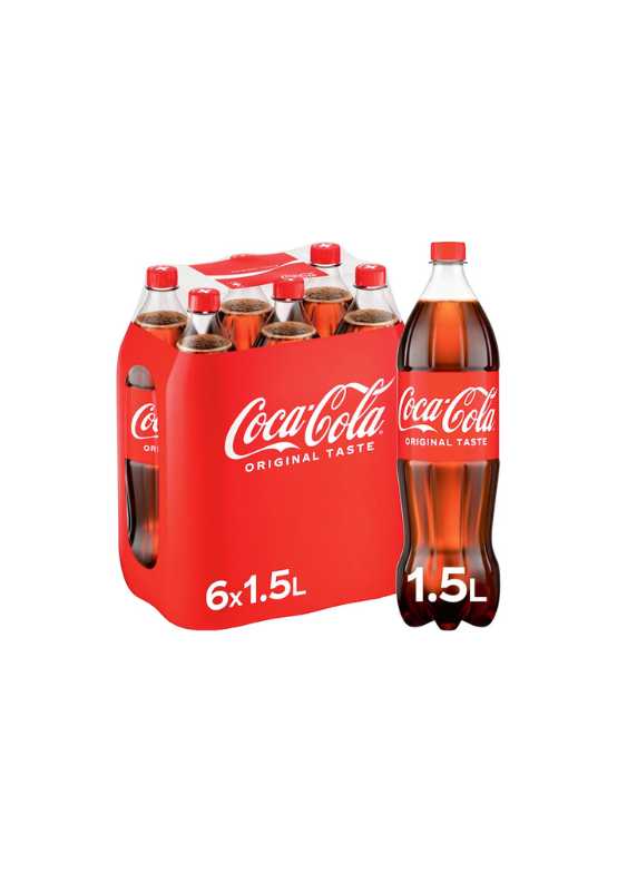 COCA-COLA PET (6 X 150CL )